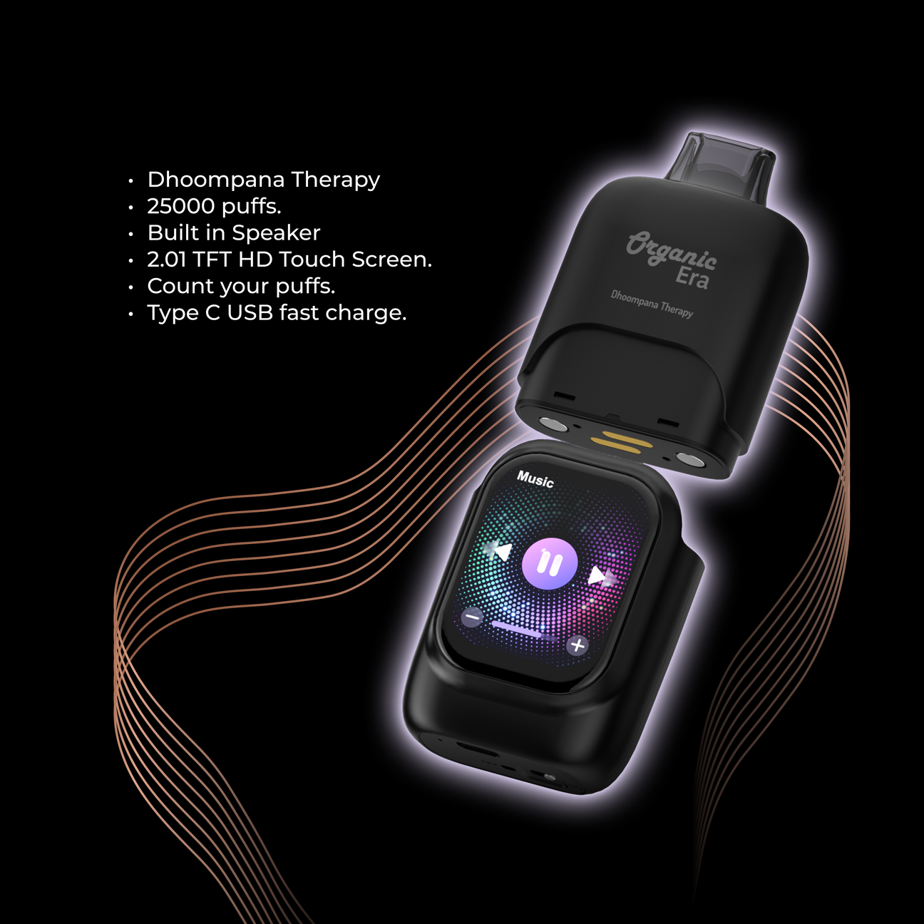 Open image in slideshow, Organic Era Smart Kit 25000 - Organic Smokes
